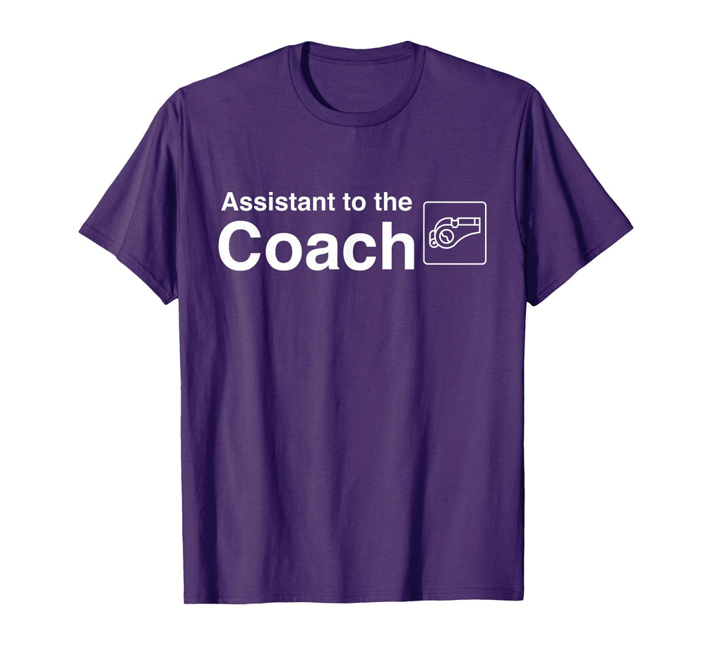 Funny Assistant To Coach Gift T-Shirt - Streetwear Style for Adults