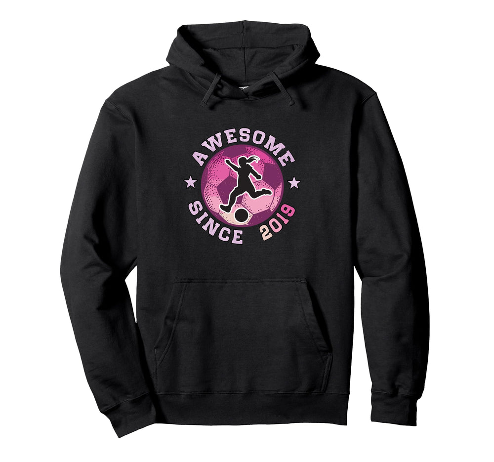 6Th Birthday Soccer Player Awesome Hoodie - Novelty Apparel for Adults