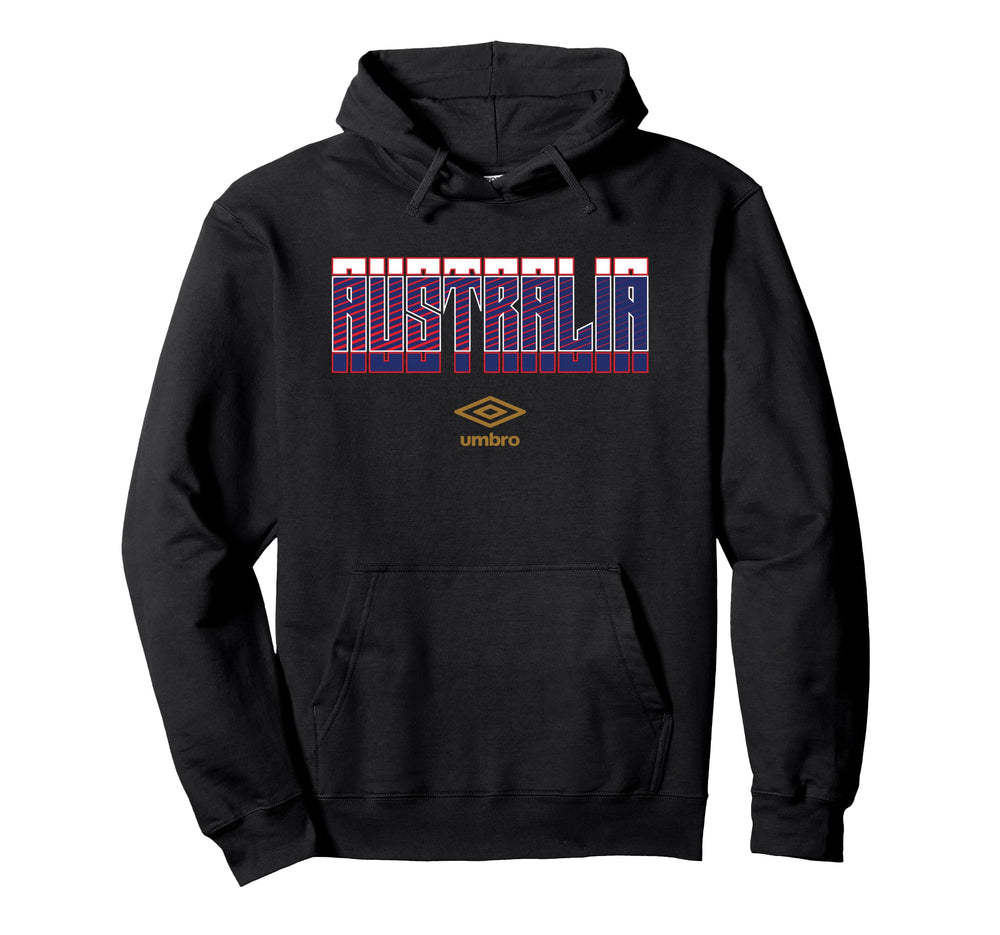 Umbro International Soccer Australia Hoodie - Custom Art Print Unisex