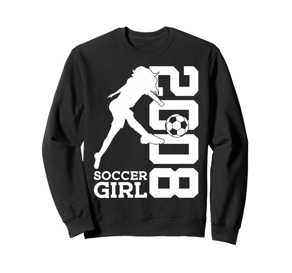 Soccer 18Th Birthday Soccer 2008 Sweatshirt - Minimalist Print for Adults