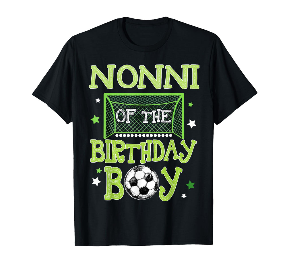 Nonni Birthday Soccer Family Matching T-Shirt - Unique Graphic Unisex