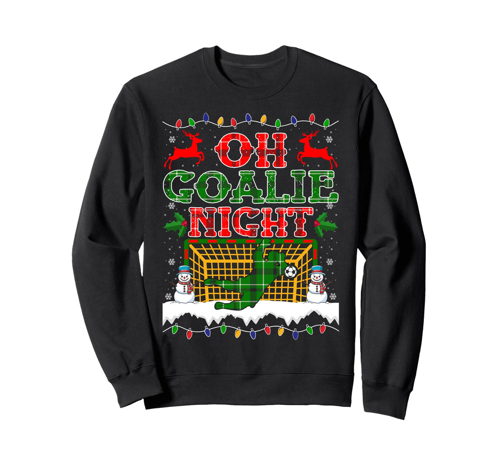 Funny Soccer Ugly Party Goal Keeper Sweatshirt - Trendy Graphic for Adults