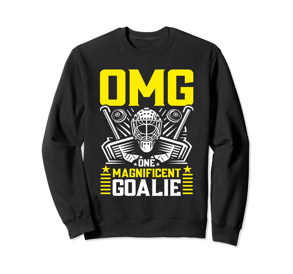 Goaltender Ice Hockey Player Ice Sweatshirt - Streetwear Style Unisex