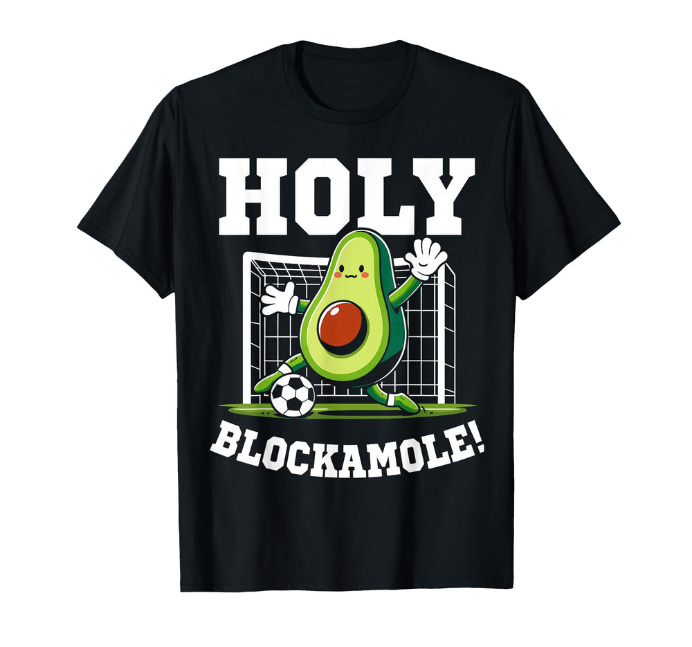 Holy Blockamole Soccer Player T-Shirt - Custom Art Print for Adults