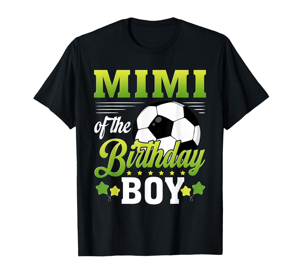 Mimi Birthday Soccer Player Bday T-Shirt - Custom Art Print for Adults