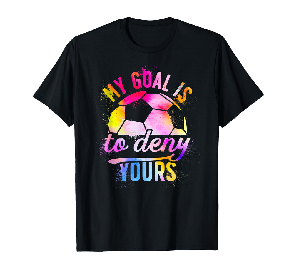 Soccer Goalkeeper Funny Soccer T-Shirt - Fun Novelty Design for Adults