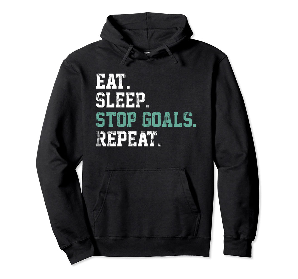 Goalie Player Goalkeeper Ice Hockey Hoodie - Fun Novelty Design Unisex