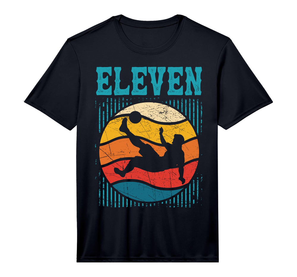 11Th Birthday Soccer 11 Years Old T-Shirt - Novelty Apparel for Adults