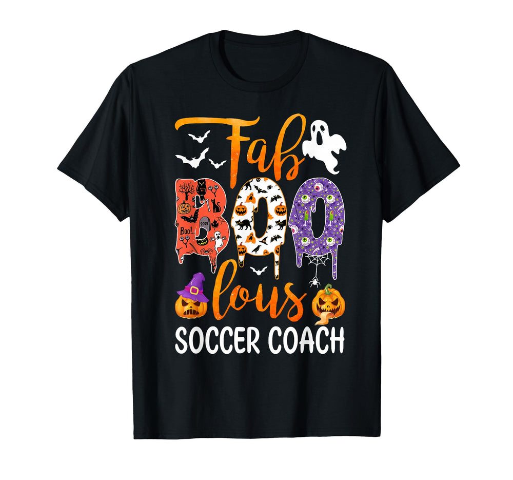 Fab Boo Lous Soccer Coach Boo Ghost T-Shirt - Streetwear Style for Adults