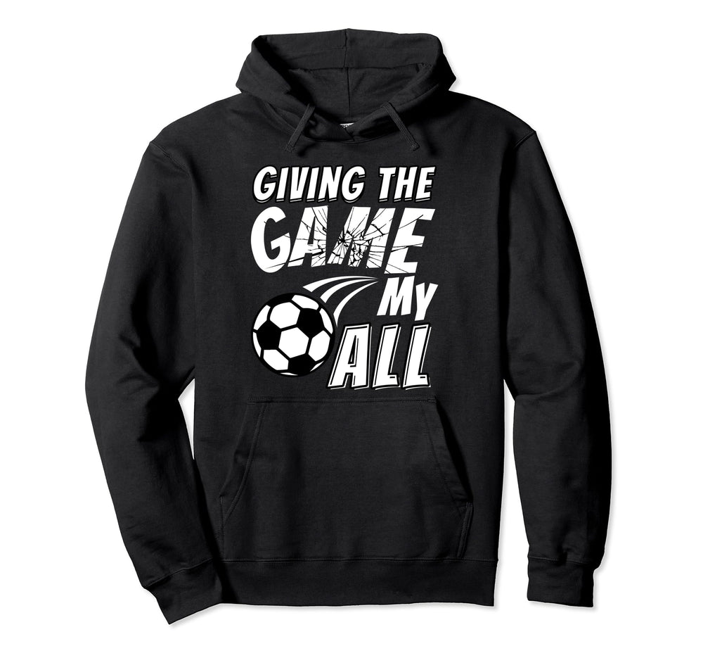 Motivational Soccer Game Coach Hoodie - Unique Graphic Men Women