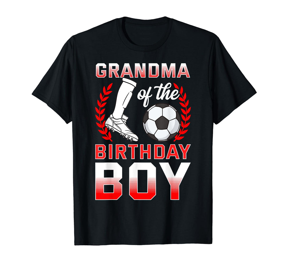 Grandma Birthday Soccer Player Bday T-Shirt - Trendy Graphic Unisex