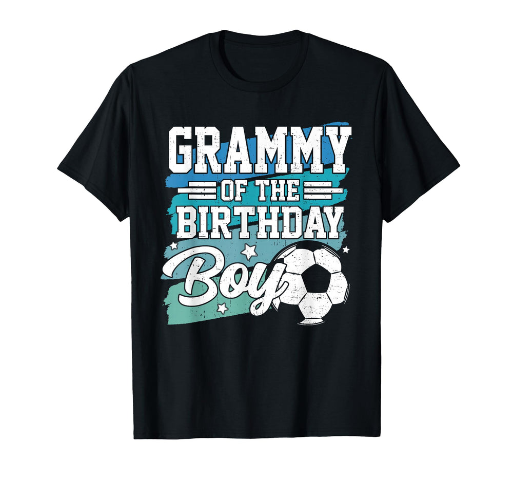 Grammy Birthday Soccer Family Matching T-Shirt - Trendy Graphic Unisex