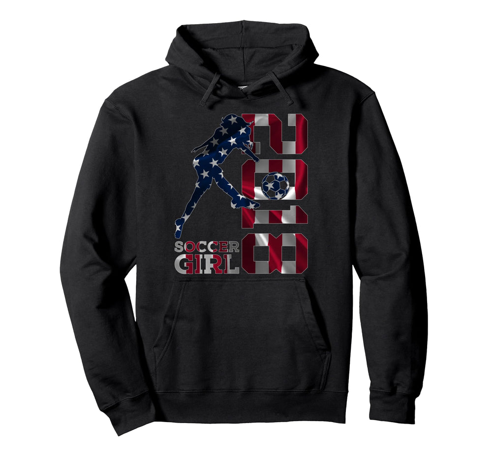 Soccer 8Th Birthday 2018 Hoodie - Minimalist Print for Adults