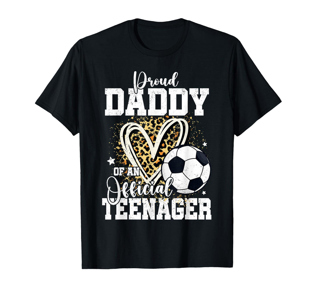 Proud Daddy Teenager 13Th Birthday T-Shirt - Graphic Print for Adults