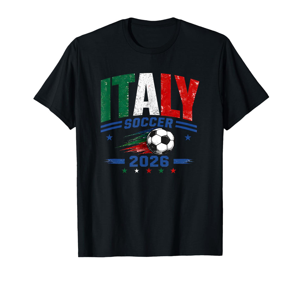 Italy Soccer Teams Game Football Lovers T-Shirt - Graphic Print Men Women