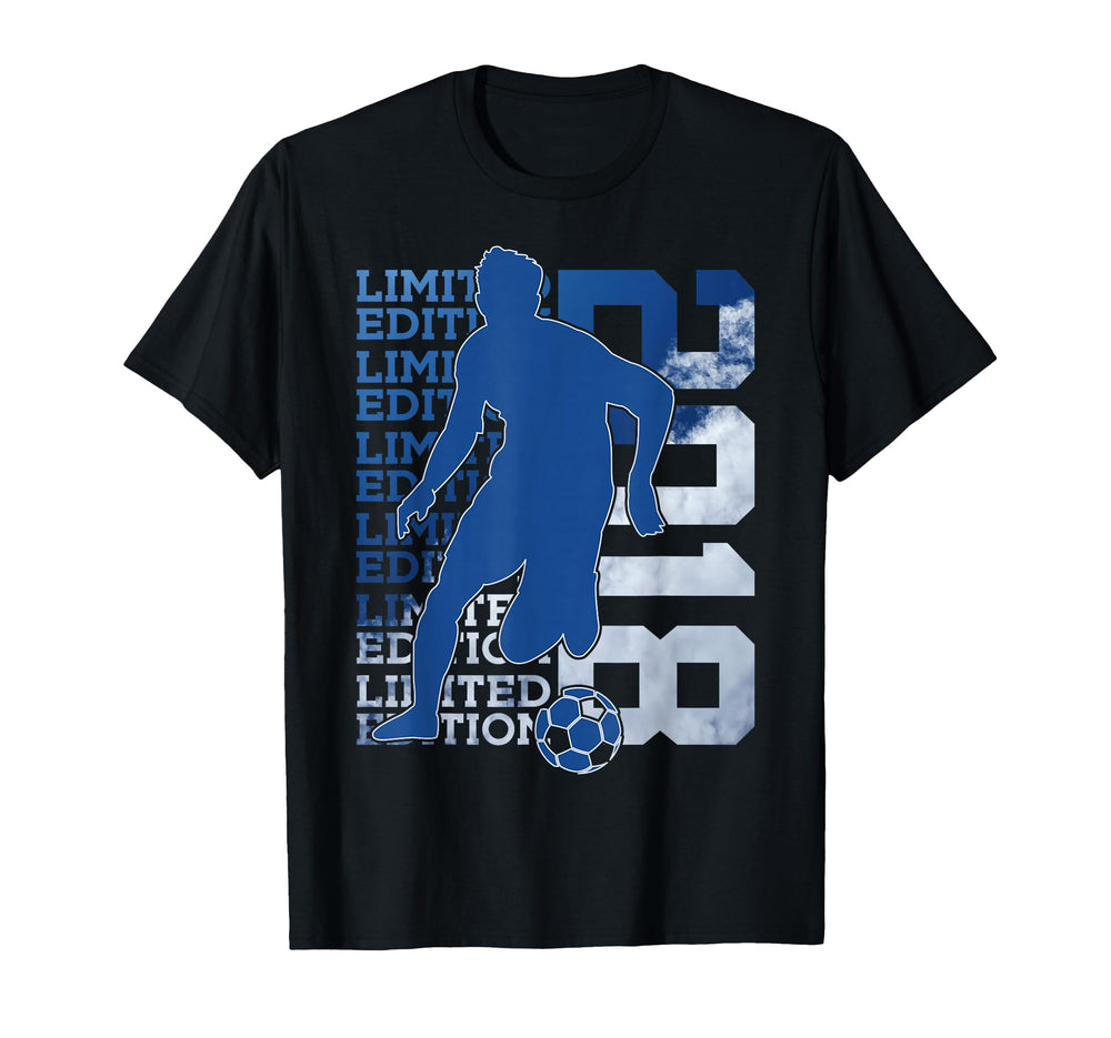 2018 8 Years Soccer 8Th Birthday T-Shirt - Trendy Graphic for Adults