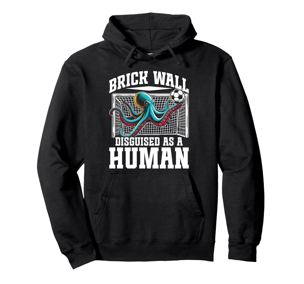Soccer Player Octopus Soccer Goalie Hoodie - Graphic Print Unisex
