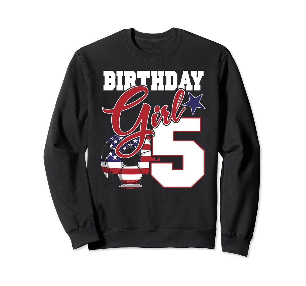 5Th Birthday Party Patriotic Sweatshirt - Casual Everyday Wear Unisex