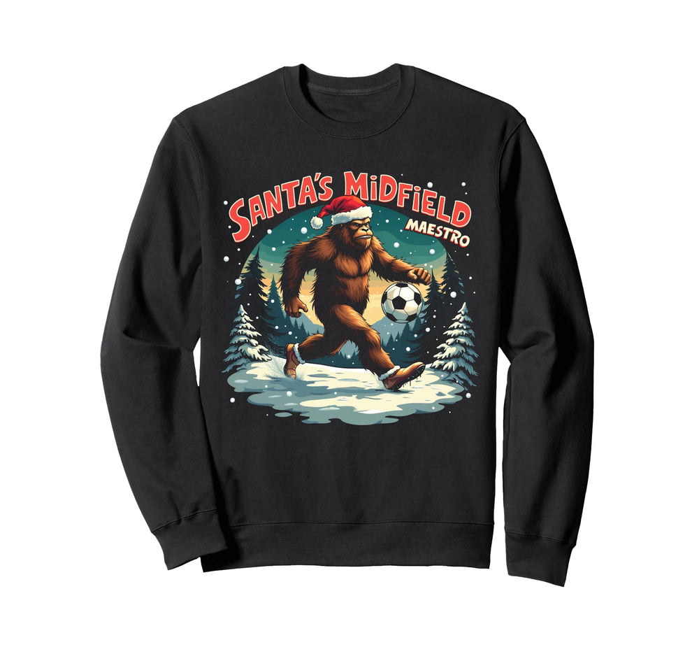 Soccer Midfielder Bigfoot Sweatshirt - Casual Everyday Wear for Adults
