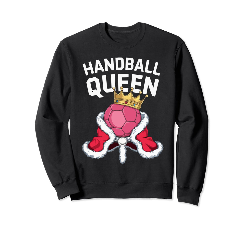 I Love Handball Player Sports Sweatshirt - Fun Novelty Design for Adults