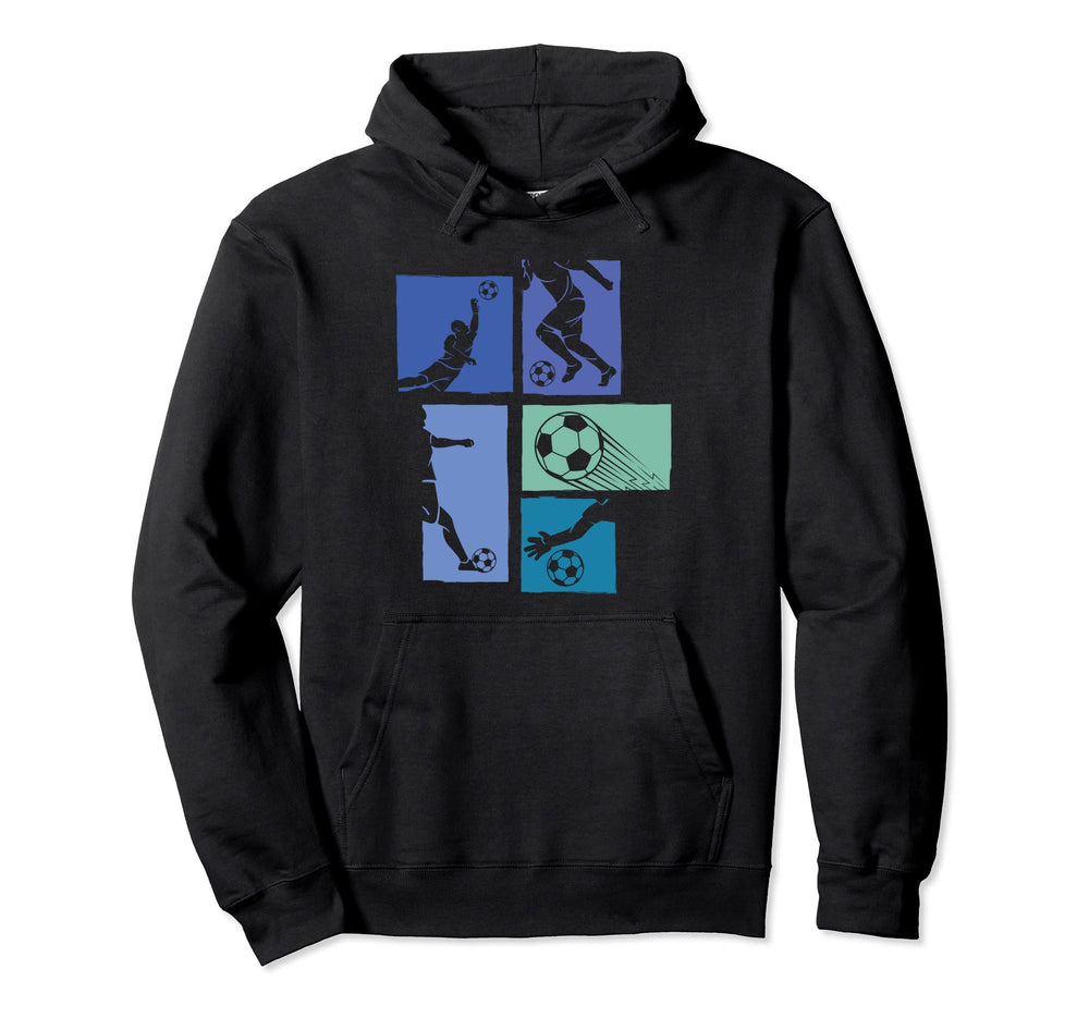 Soccer Sport Midfielder Goalkeeper Hoodie - Custom Art Print Unisex