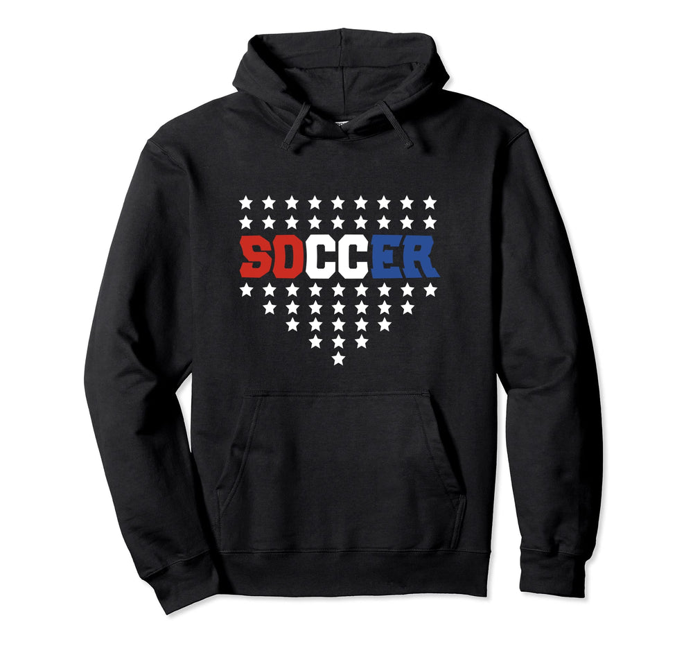 Soccer Sports Patriotic Us Usa Players Hoodie - Graphic Print Men Women