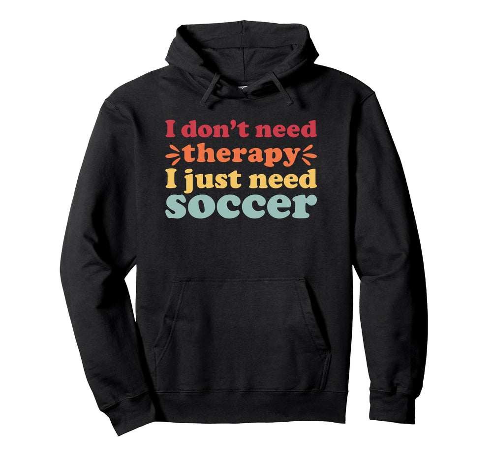 Soccer Player Fan Coach I Love Hoodie - Casual Everyday Wear Men Women