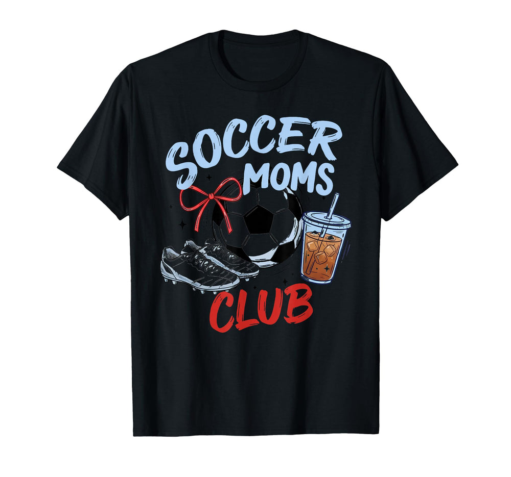 Coquette Soccer Moms Club Game Day Outfit T-Shirt - Custom Art Print Unisex