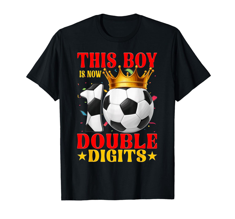 This Now 10 Double Digits Soccer 10 T-Shirt - Graphic Print for Adults