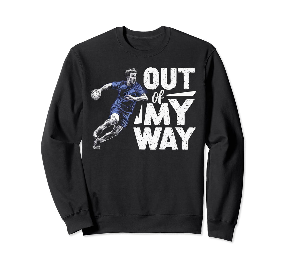 I Love Handball Player Sports Sweatshirt - Custom Art Print for Adults