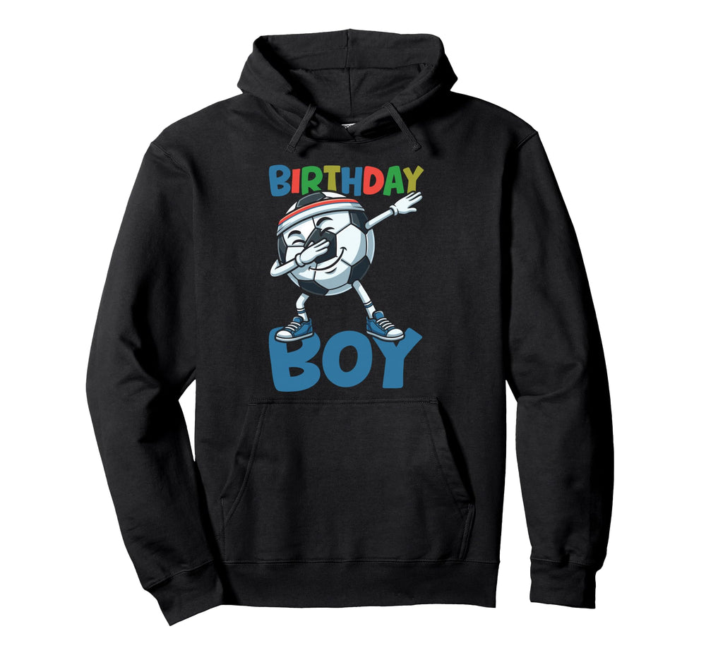 Soccer Birthday Dabbing Soccer Ball Hoodie - Streetwear Style Men Women