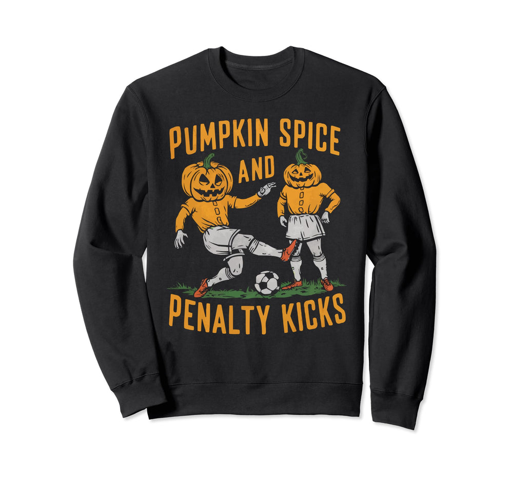 Soccer Halloween Spooky Goalkeeper Trick Sweatshirt - Graphic Print Unisex