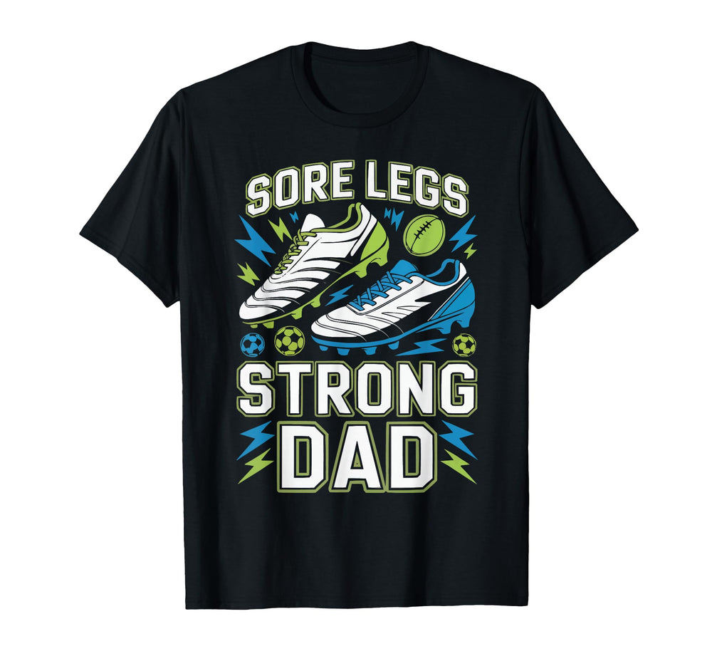 Soccer Player Soccer Dad Kick Sport T-Shirt - Minimalist Print Unisex