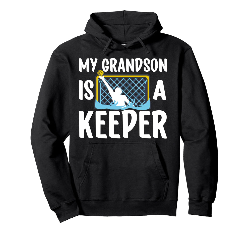 Proud Water Polo Keeper Grandma Water Hoodie - Streetwear Style for Adults
