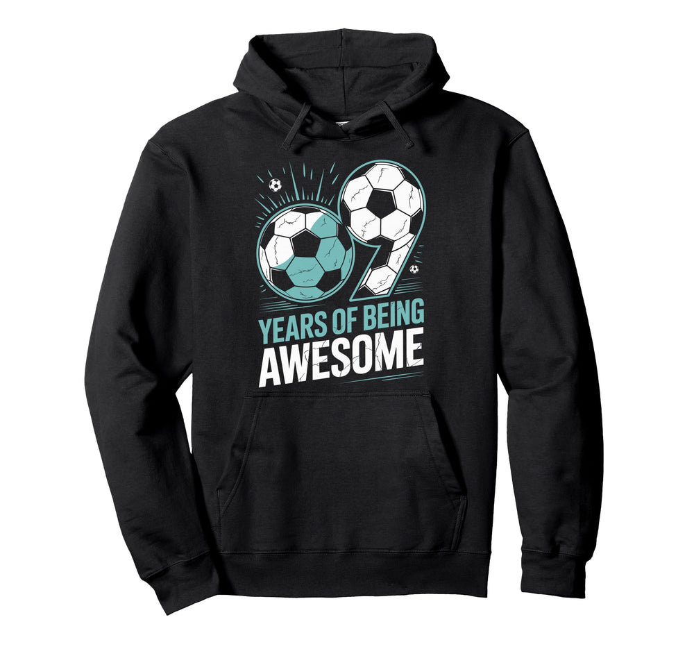 9 Years Being Awesome 9Th Birthday Bday Hoodie - Graphic Print Men Women