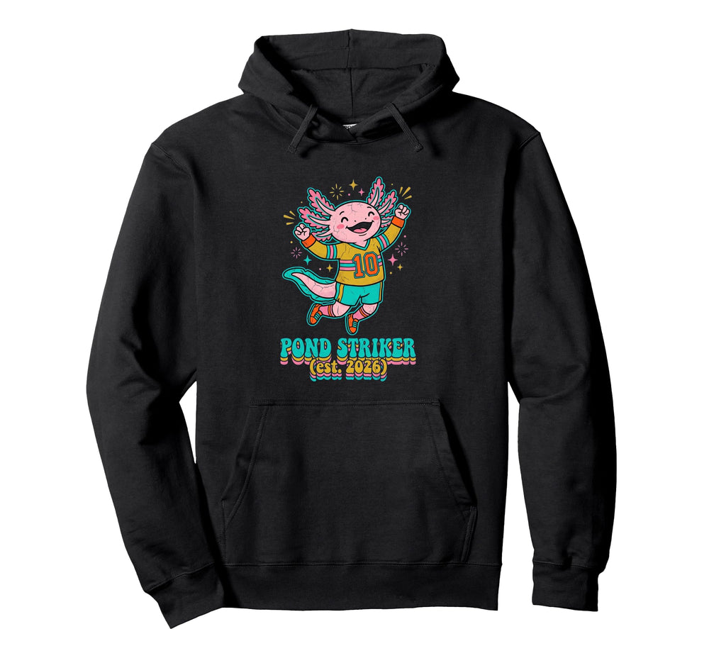 Soccer Jersey 10 Player Pond Hoodie - Fun Novelty Design for Adults