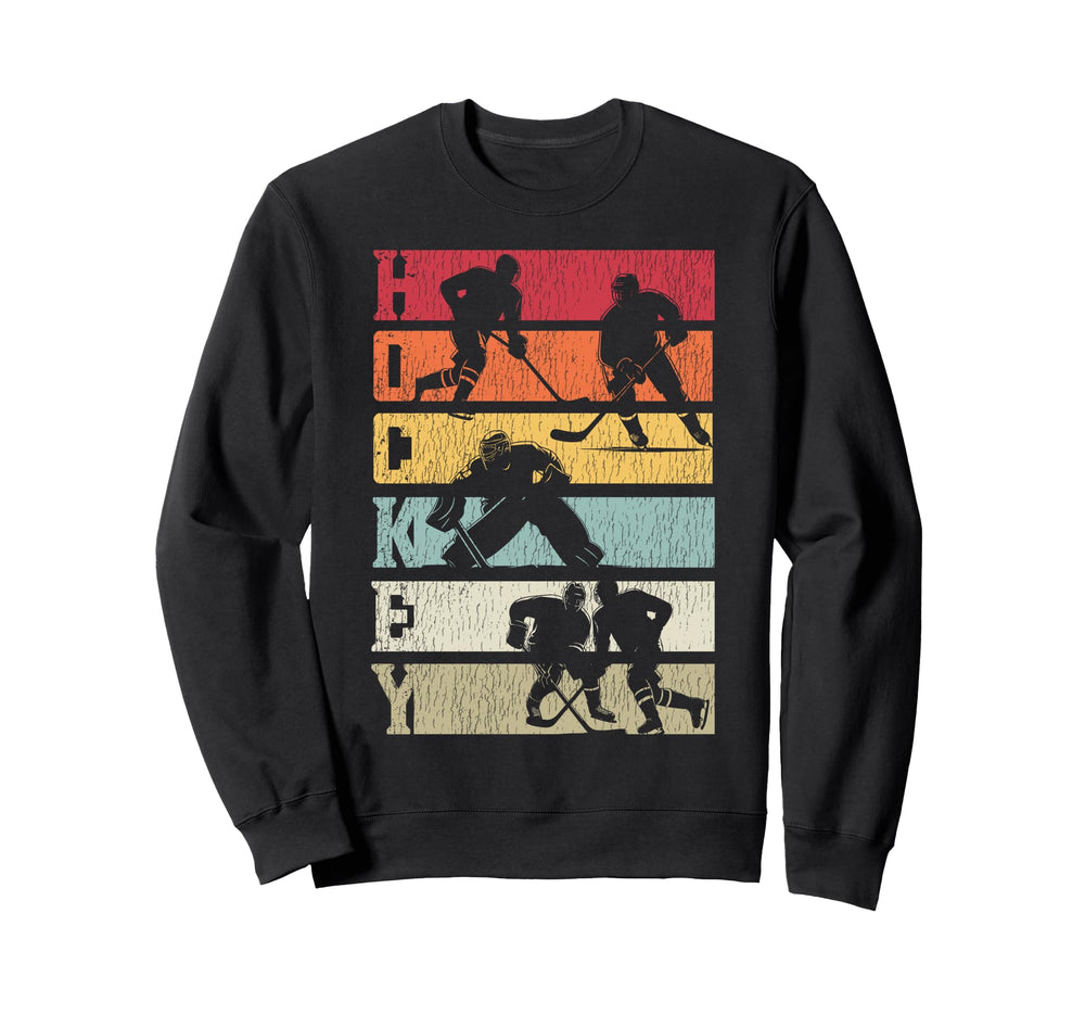 Ice Hockey Goalie Goalkeeper Hockey Sweatshirt - Unique Graphic for Adults
