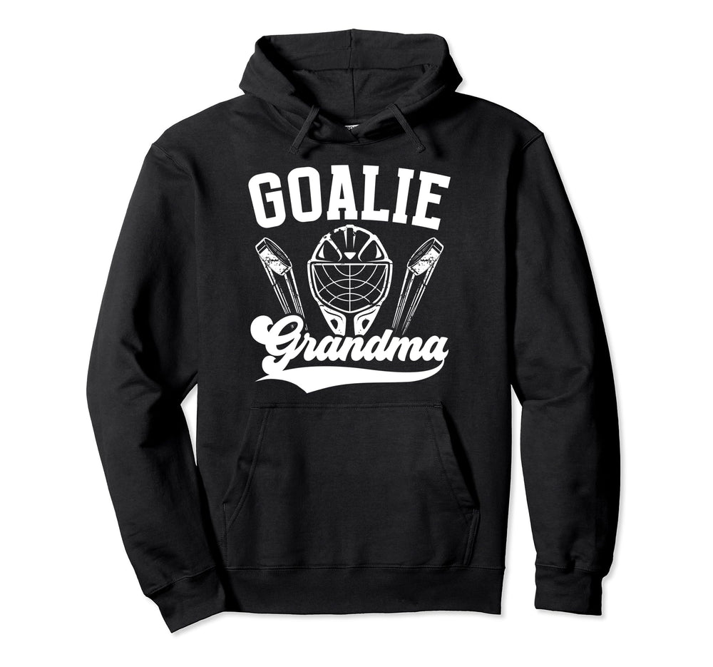 Ice Hockey Goalie Grandma Hockey Hoodie - Trendy Graphic Men Women