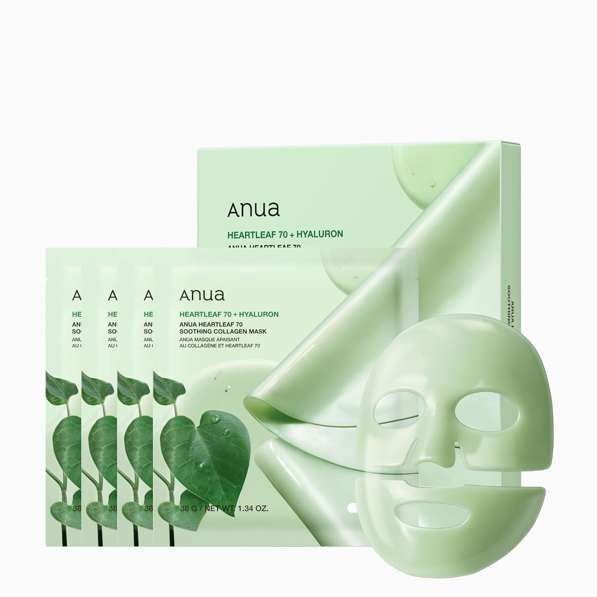 Anua Heartleaf 70 Soothing Collagen Mask - Snipetell