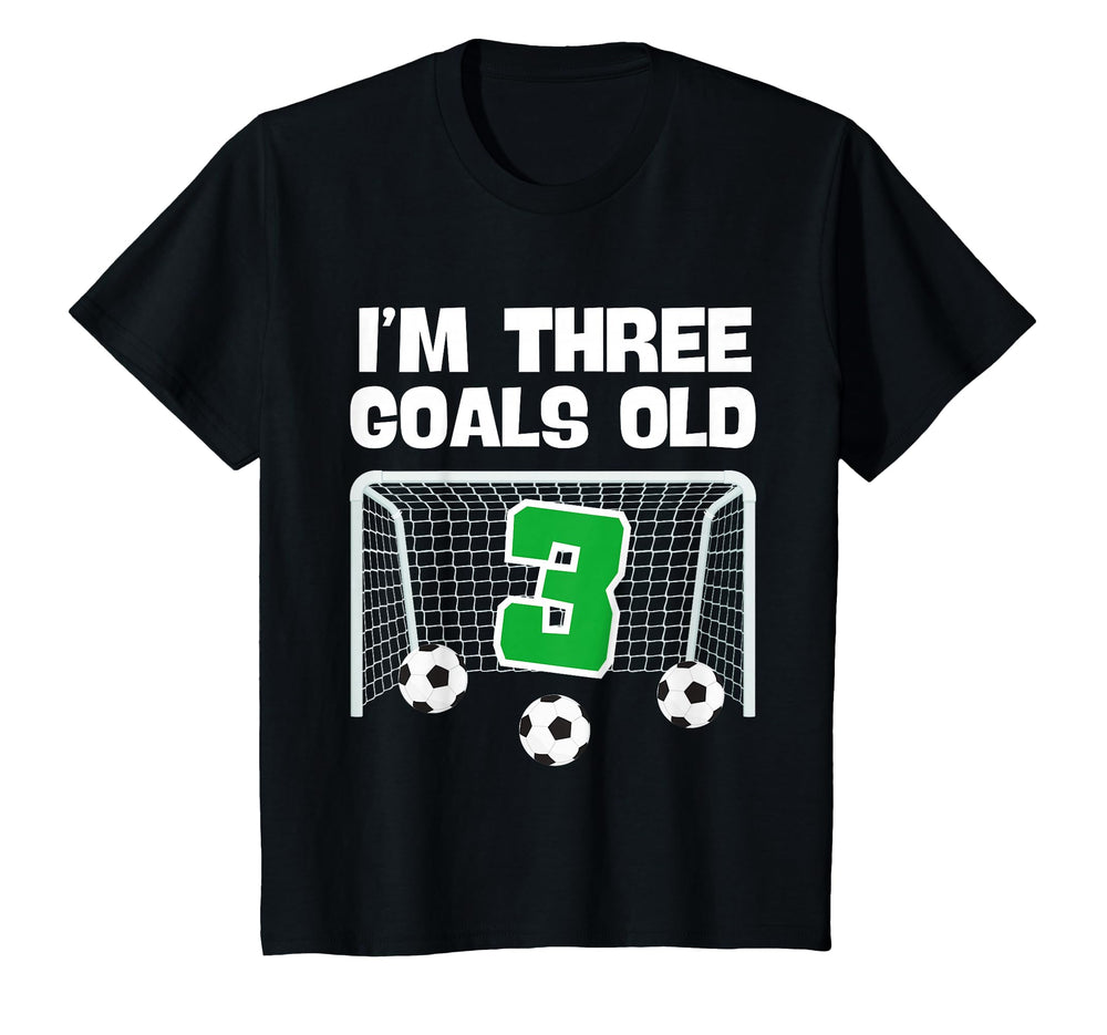3Rd Birthday Soccer Football Player 3 T-Shirt - Unique Graphic for Adults