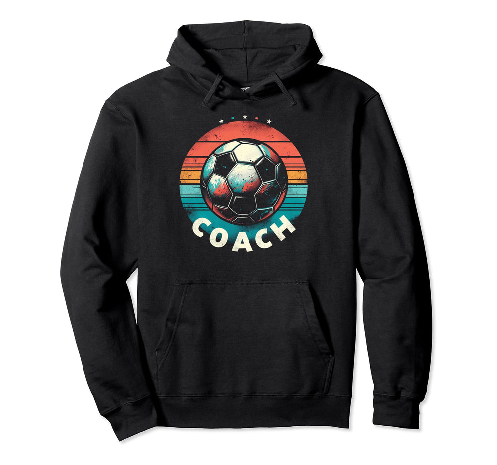 Soccer Coach Training Coaching Football Hoodie - Graphic Print for Adults