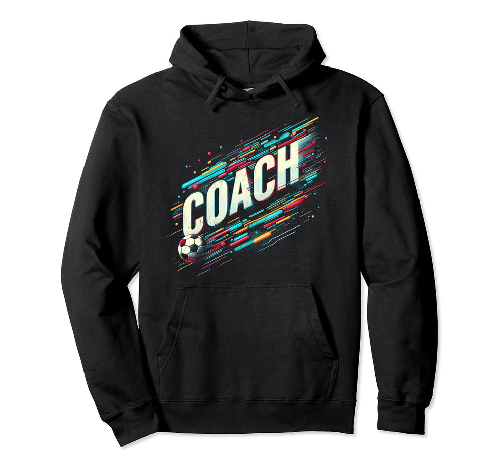 Soccer Coach Training Coaching Football Hoodie - Trendy Graphic for Adults