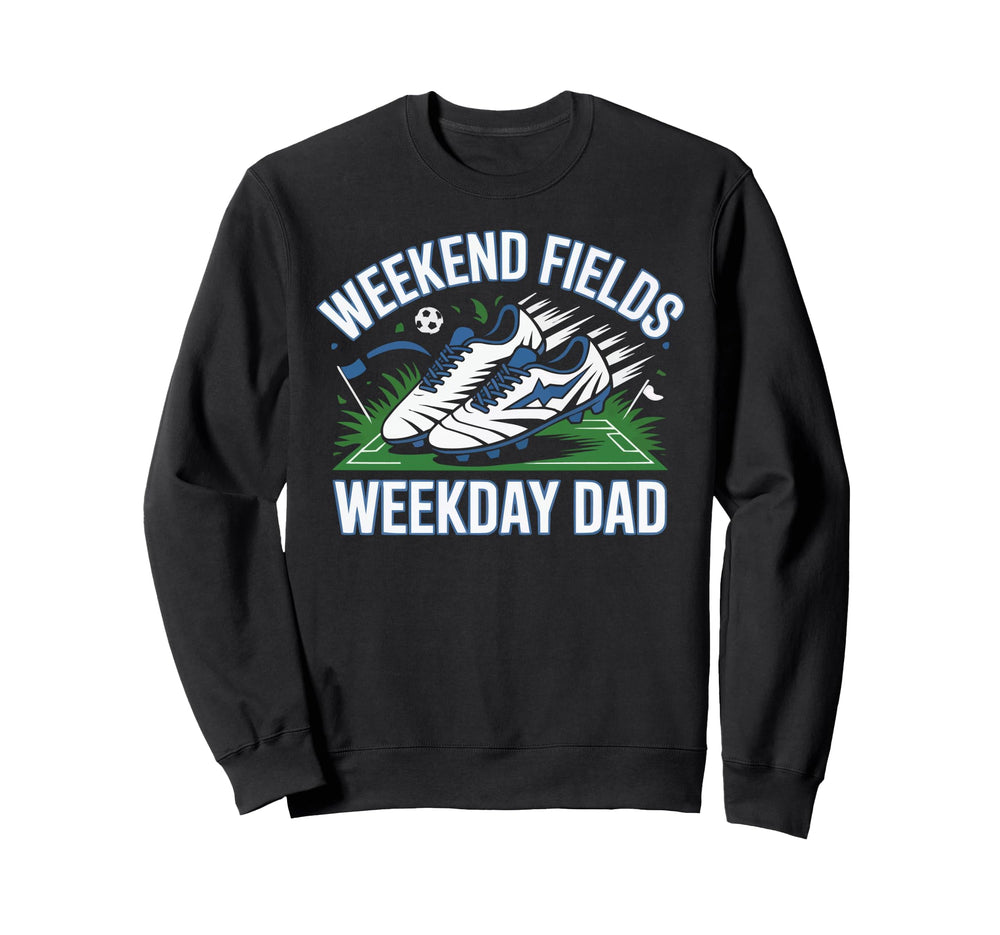 Soccer Player Soccer Dad Kick Sport Sweatshirt - Unique Graphic Unisex