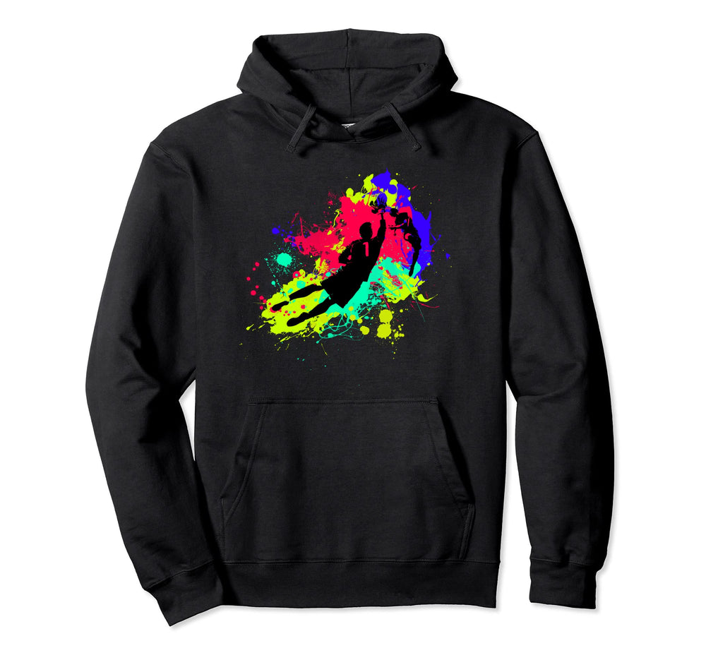 Goalkeeper Football Hoodie - Unique Graphic Men Women