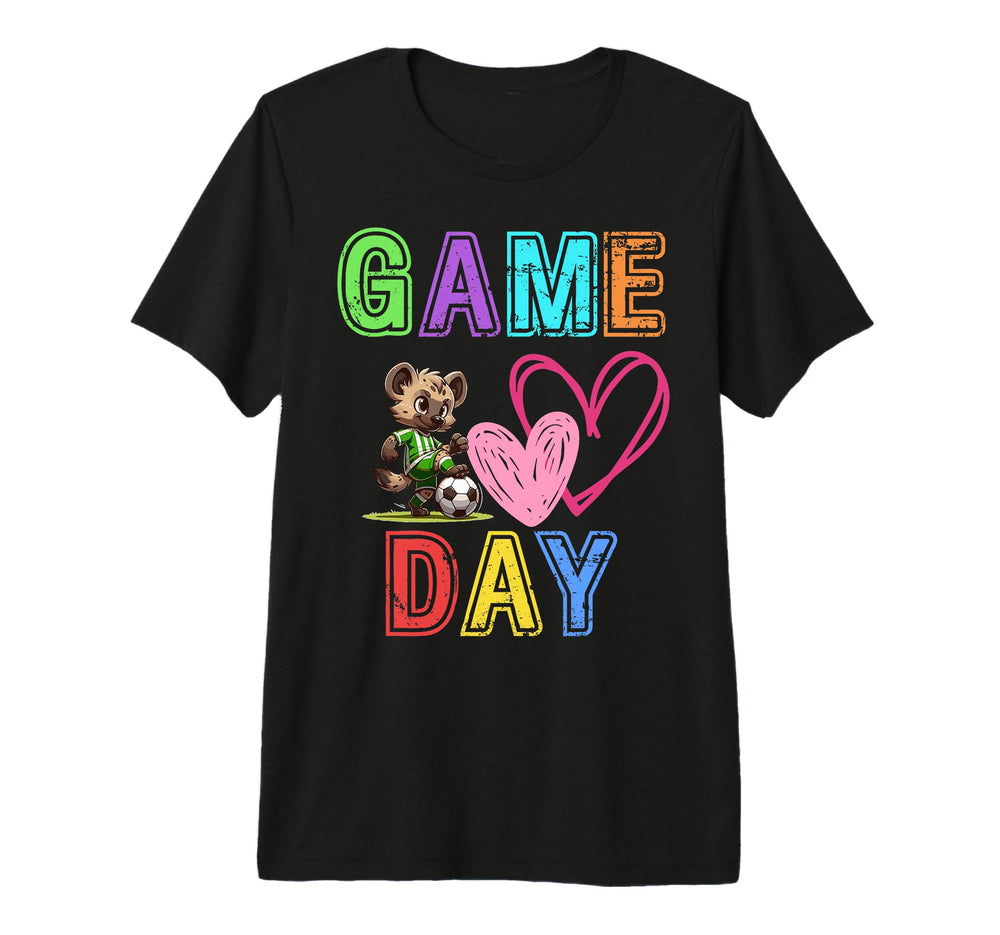 Game Day Hyena Soccer Goalkeeper T-Shirt - Streetwear Style Men Women