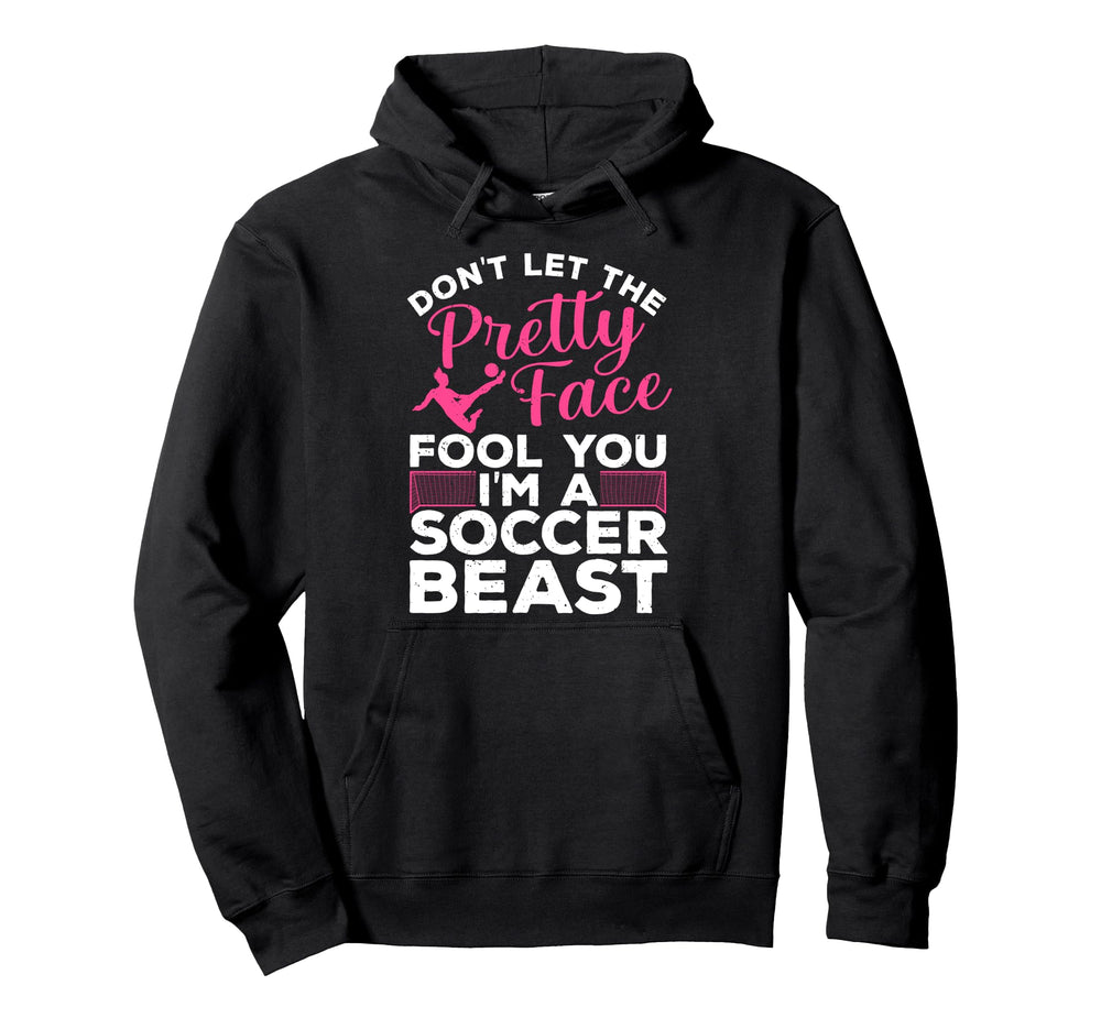 Soccer Art Teen Goalie Soccer Player Hoodie - Streetwear Style Men Women