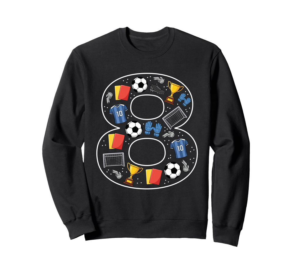 8Th Birthday 8 Year Old Sweatshirt - Fun Novelty Design for Adults