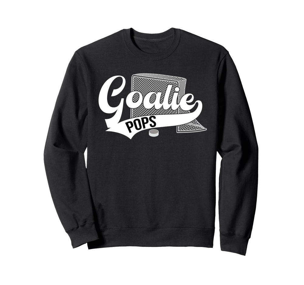 Ice Hockey Goalie Pops Ice Sweatshirt - Casual Everyday Wear for Adults