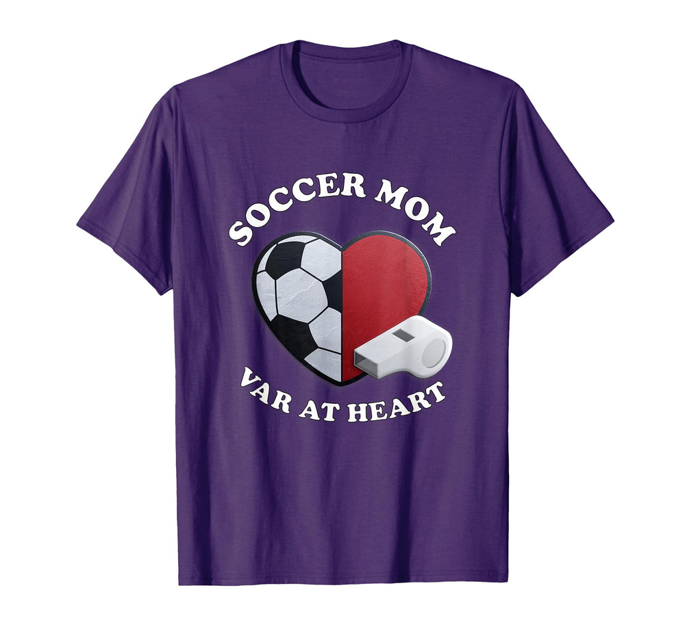 Game Day Soccer Mom 3D Heart And Ball T-Shirt - Streetwear Style Unisex
