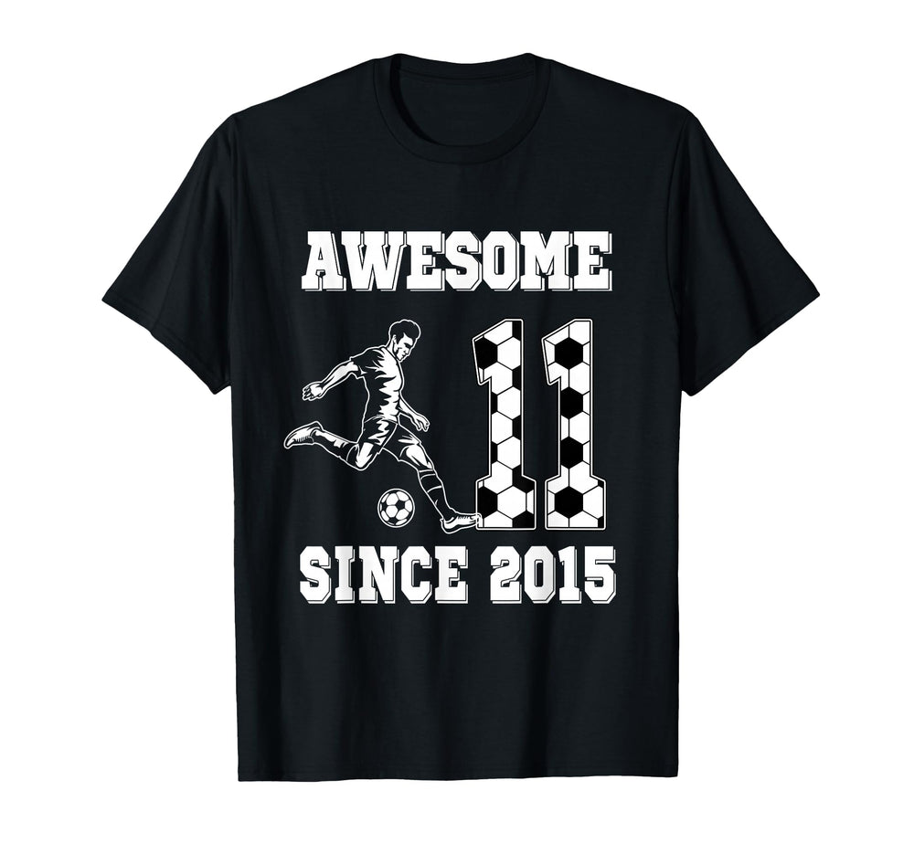 11 Year Old Birthday Soccer Awesome T-Shirt - Streetwear Style Unisex